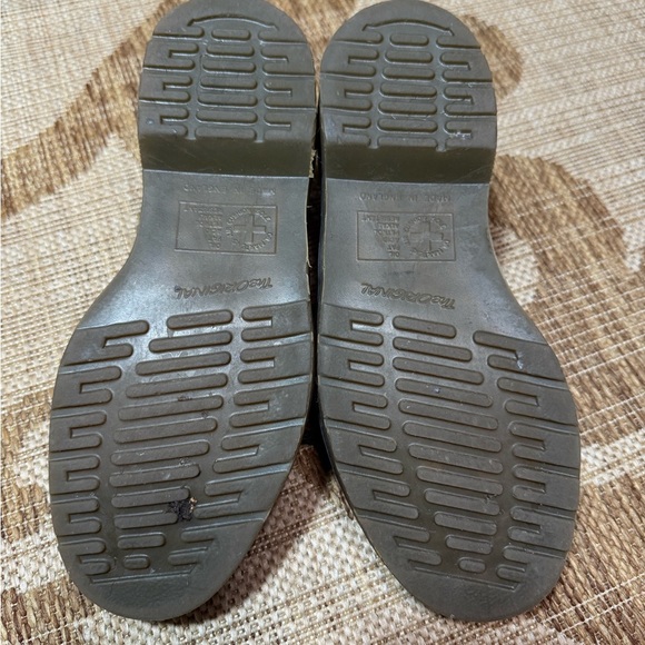 Doc Martens 1461 leather shoes - oxblood UK Size 6, men’s 7, Women’s US 8 to 8.5 - Picture 4 of 15